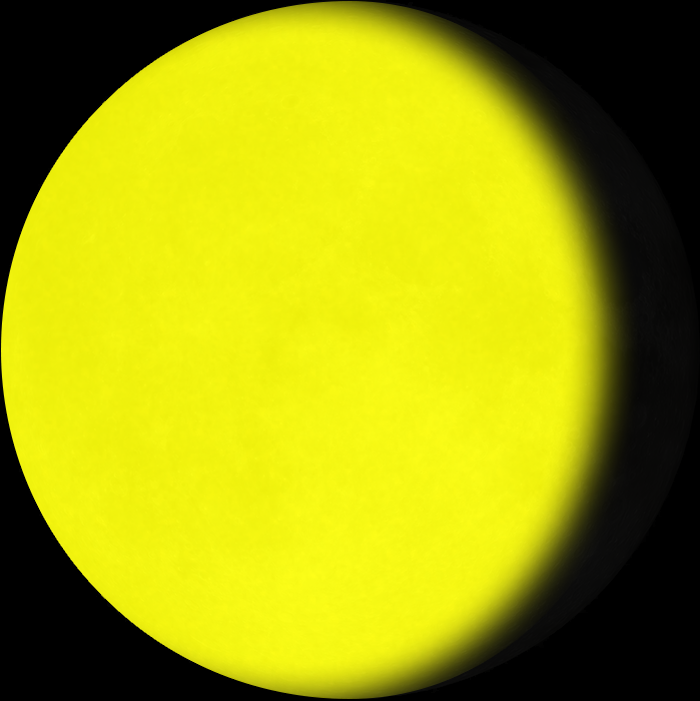 오늘 달 모양(달의 위상) 안내 이미지