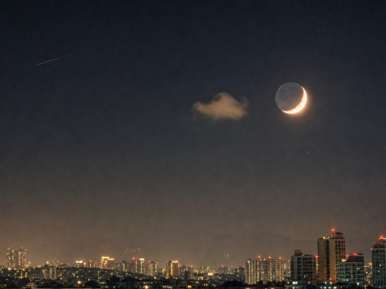 이날 올라온 달 사진